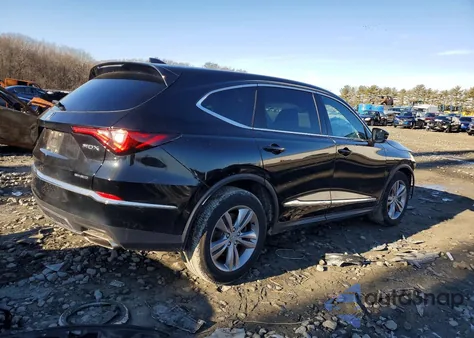 2023 Acura Mdx from USA, damaged, VIN 5J8YE1H34PL016222